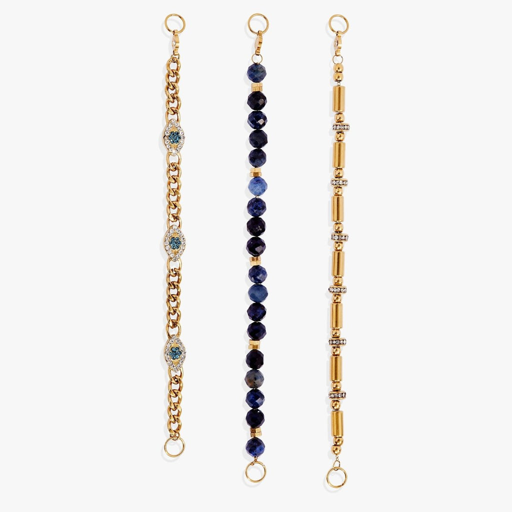Evil Eye Stranded™ Bracelet Set - Willow & Luna