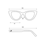 Evora - Womens Bio Acetate Sunglasses - Willow & Luna