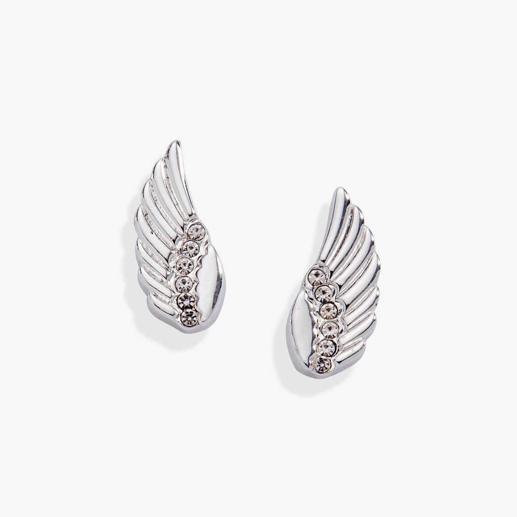 Faith Wing Stud Earrings - Willow & Luna