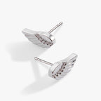 Faith Wing Stud Earrings - Willow & Luna