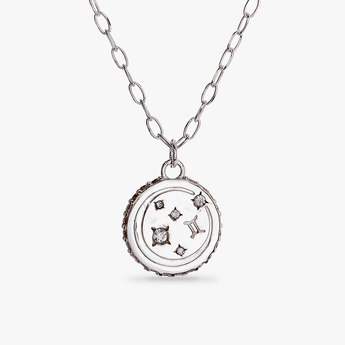 Gemini Zodiac Precious Necklace