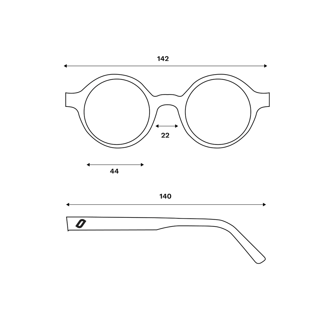 Flic - Unisex Wooden Sunglasses - Willow & Luna
