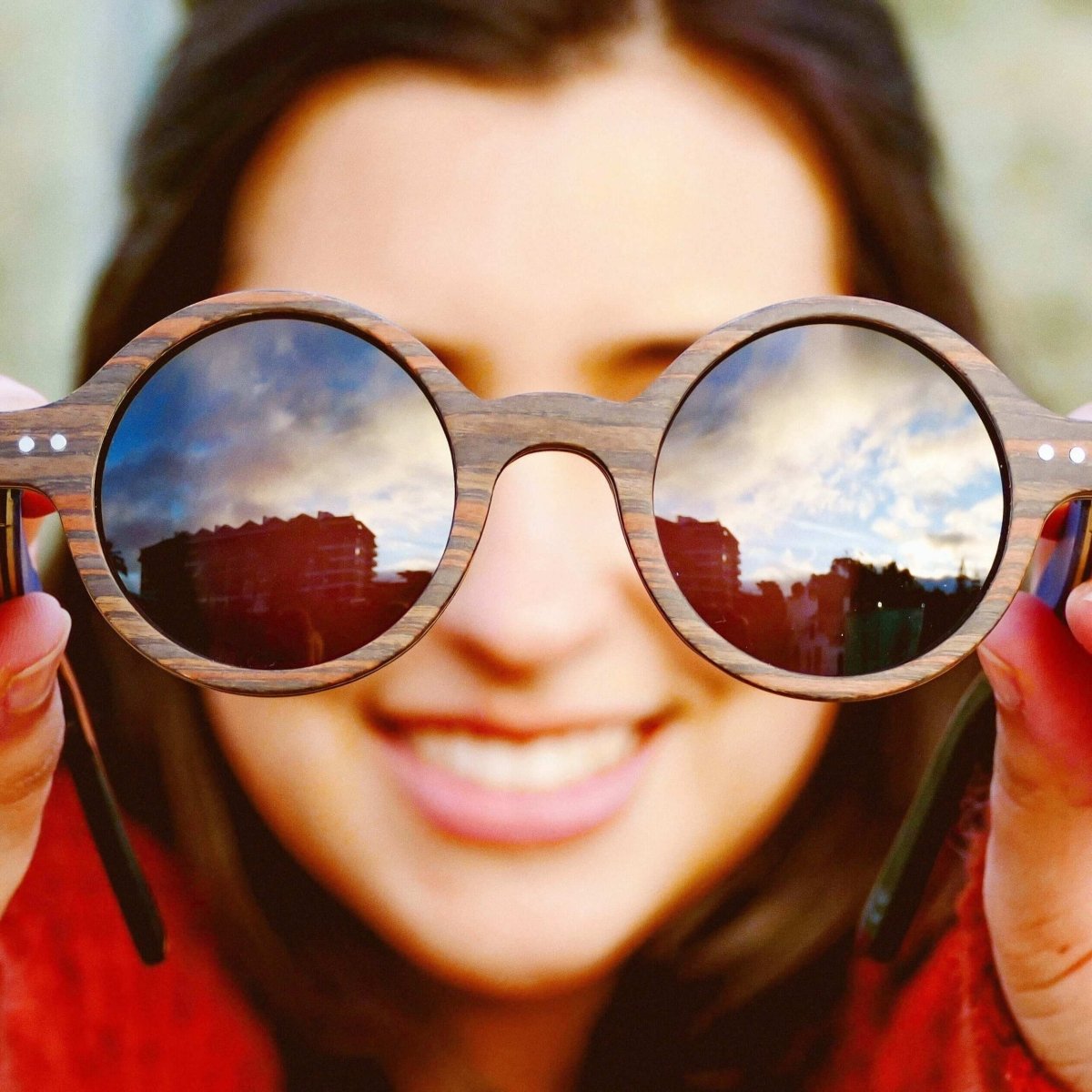 Flic - Unisex Wooden Sunglasses - Willow & Luna