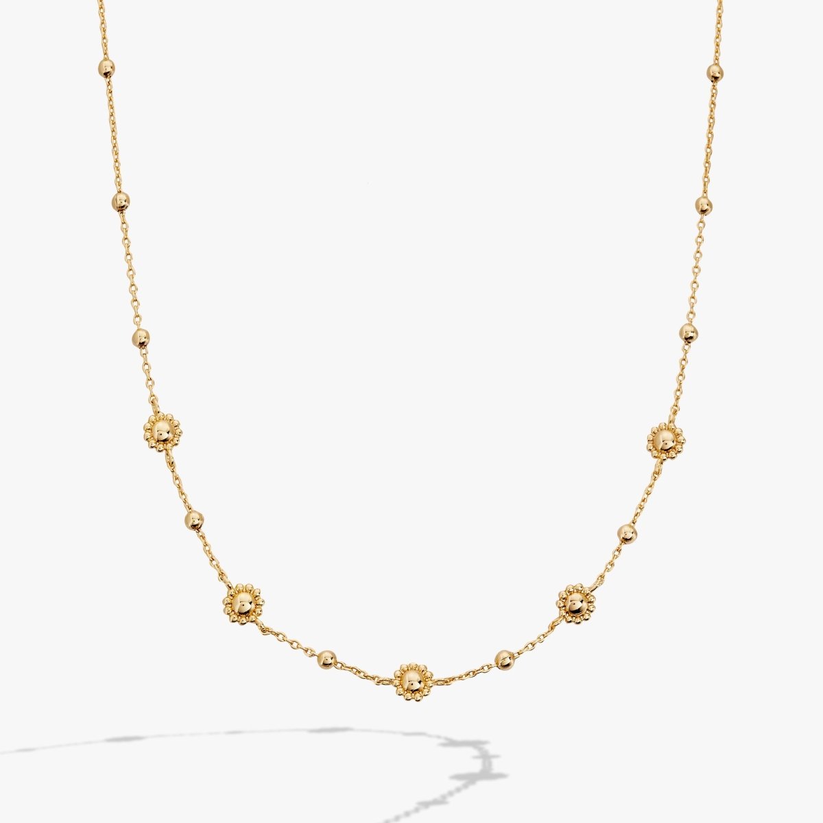 Floret Chain Necklace - Willow & Luna