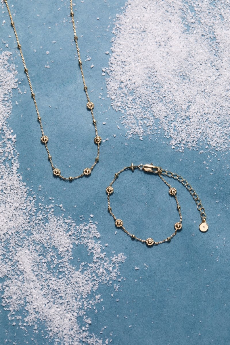 Floret Chain Necklace - Willow & Luna