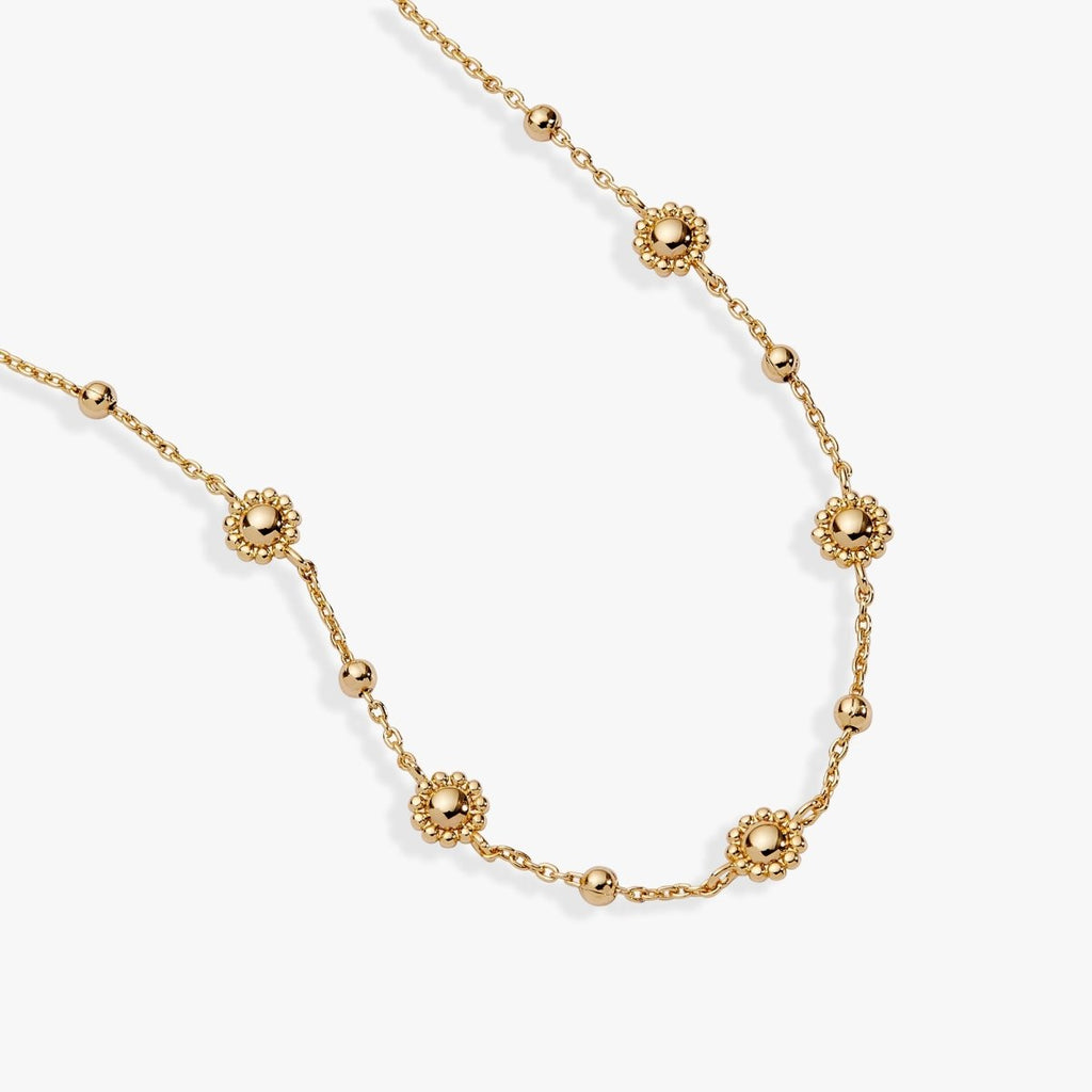 Floret Chain Necklace - Willow & Luna