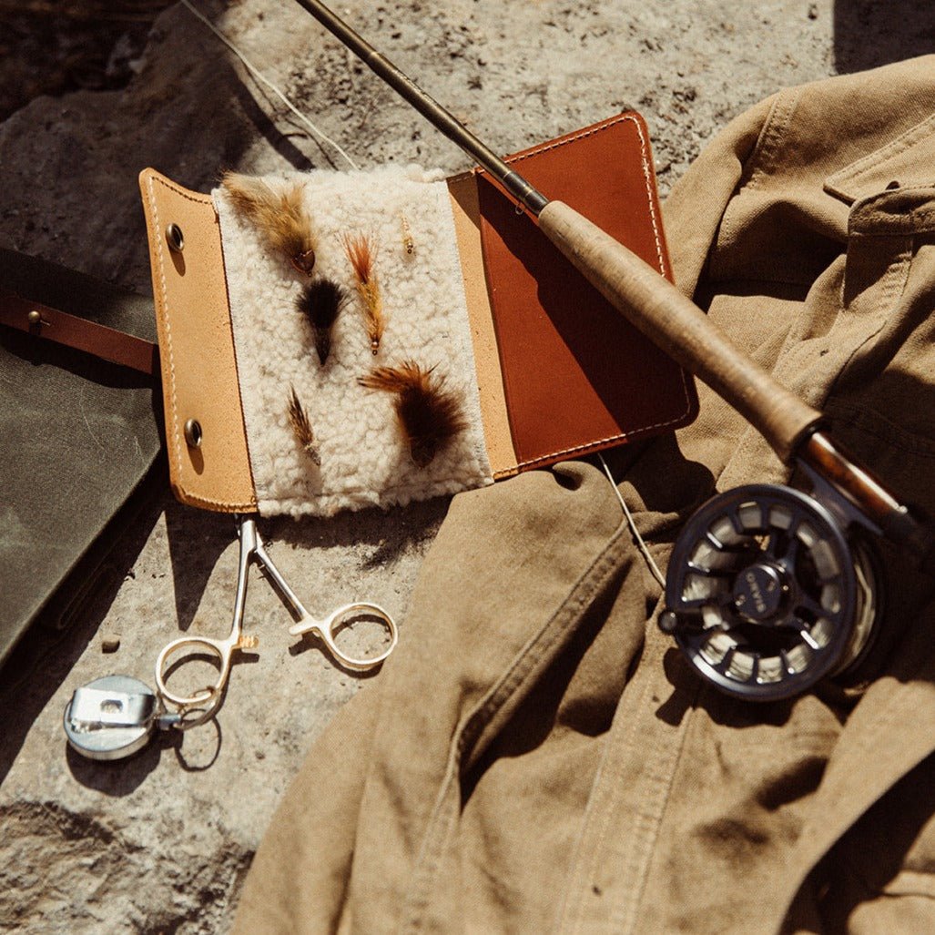 Fly Fisherman Wallet - USA Made - Willow & Luna