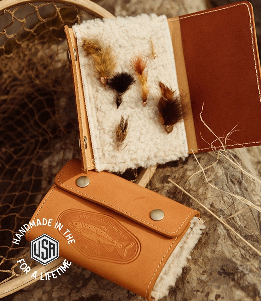 Fly Fisherman Wallet - USA Made - Willow & Luna