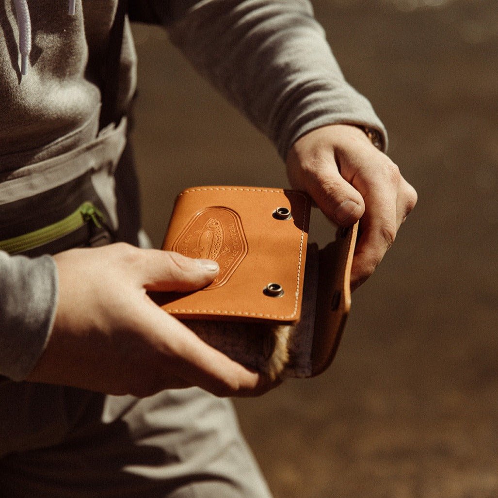 Fly Fisherman Wallet - USA Made - Willow & Luna