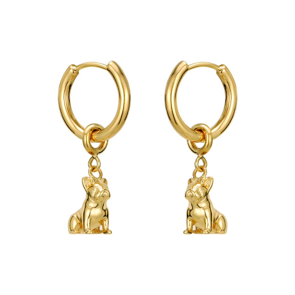 Frenchie Earrings