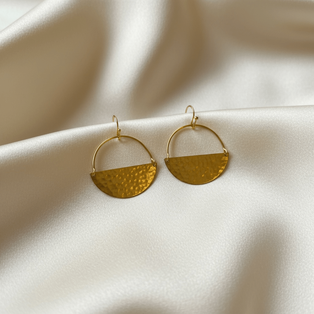 Full Moon Earrings - Willow & Luna