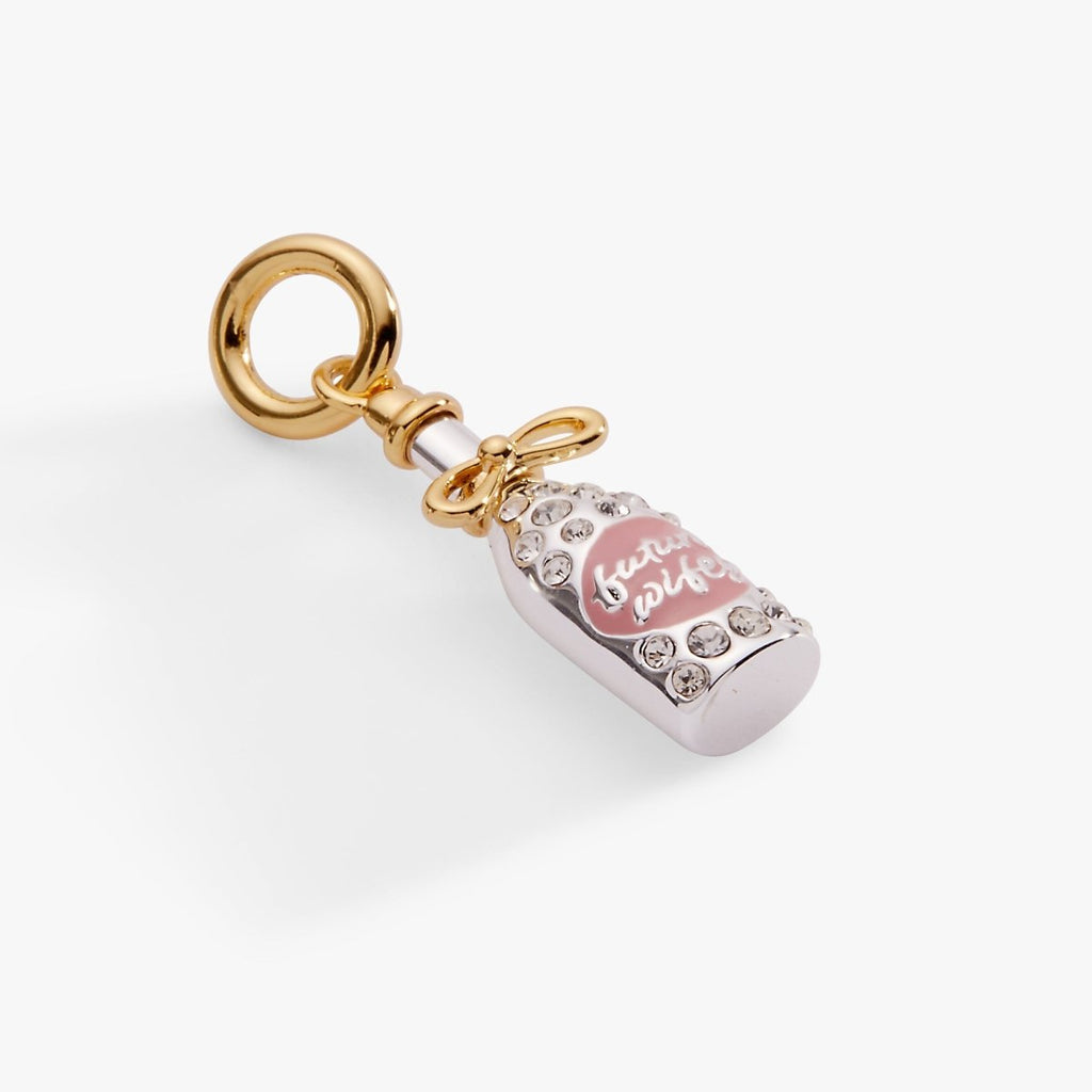 ‘Future Wifey’ Crystal Champagne Charm - Willow & Luna