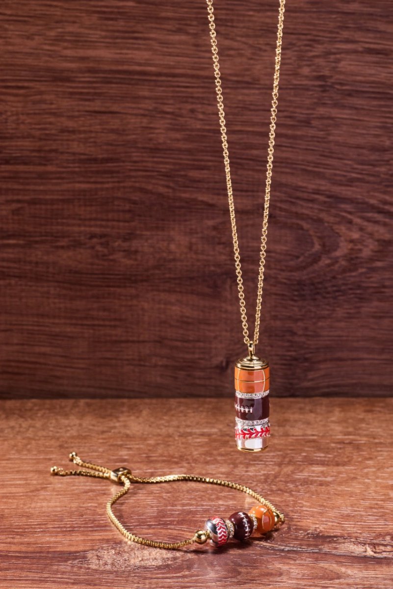 Game On Spinner Pendant - Willow & Luna