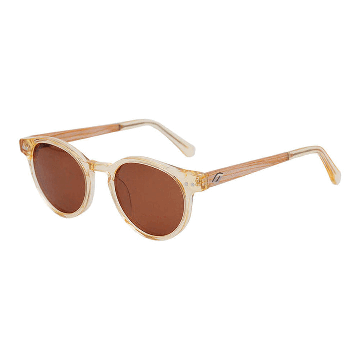 Ganges - Unisex Wood and Bio Acetate Sunglasses - Willow & Luna