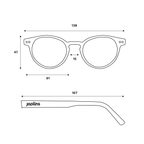 Ganges - Unisex Wood and Bio Acetate Sunglasses - Willow & Luna