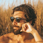 Ganges - Unisex Wood and Bio Acetate Sunglasses - Willow & Luna