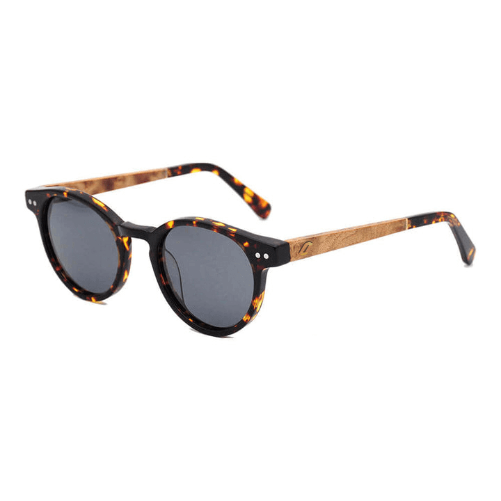Ganges - Unisex Wood and Bio Acetate Sunglasses - Willow & Luna