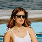 Ganges - Unisex Wood and Bio Acetate Sunglasses - Willow & Luna