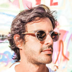 Ganges - Unisex Wood and Bio Acetate Sunglasses - Willow & Luna