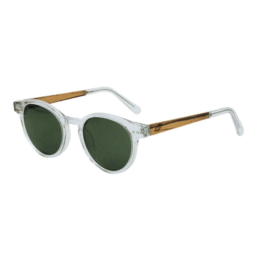 Ganges - Unisex Wood and Bio Acetate Sunglasses - Willow & Luna