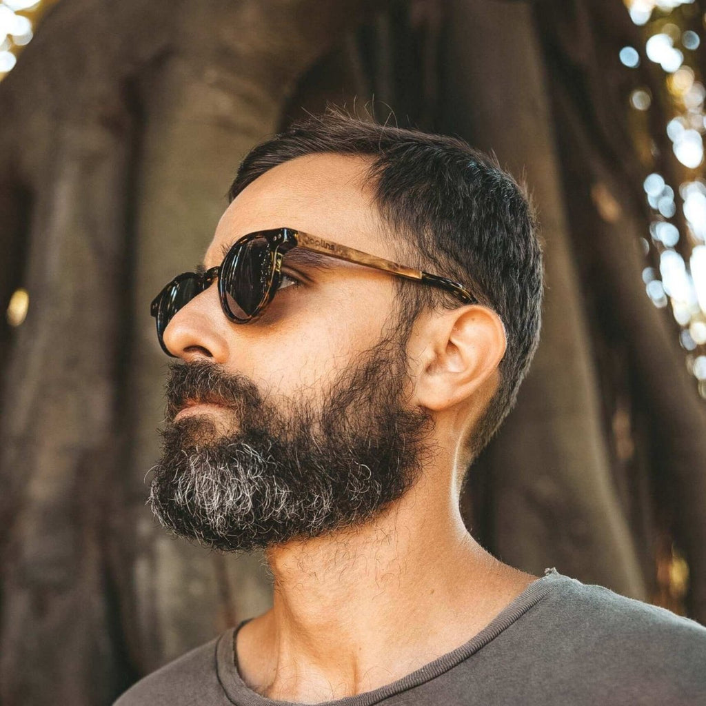 Ganges - Unisex Wood and Bio Acetate Sunglasses - Willow & Luna
