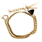 Geo Wrap Bracelet - Black - Willow & Luna