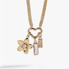 Girl Mom Interchangeable Charm Necklace - Willow & Luna