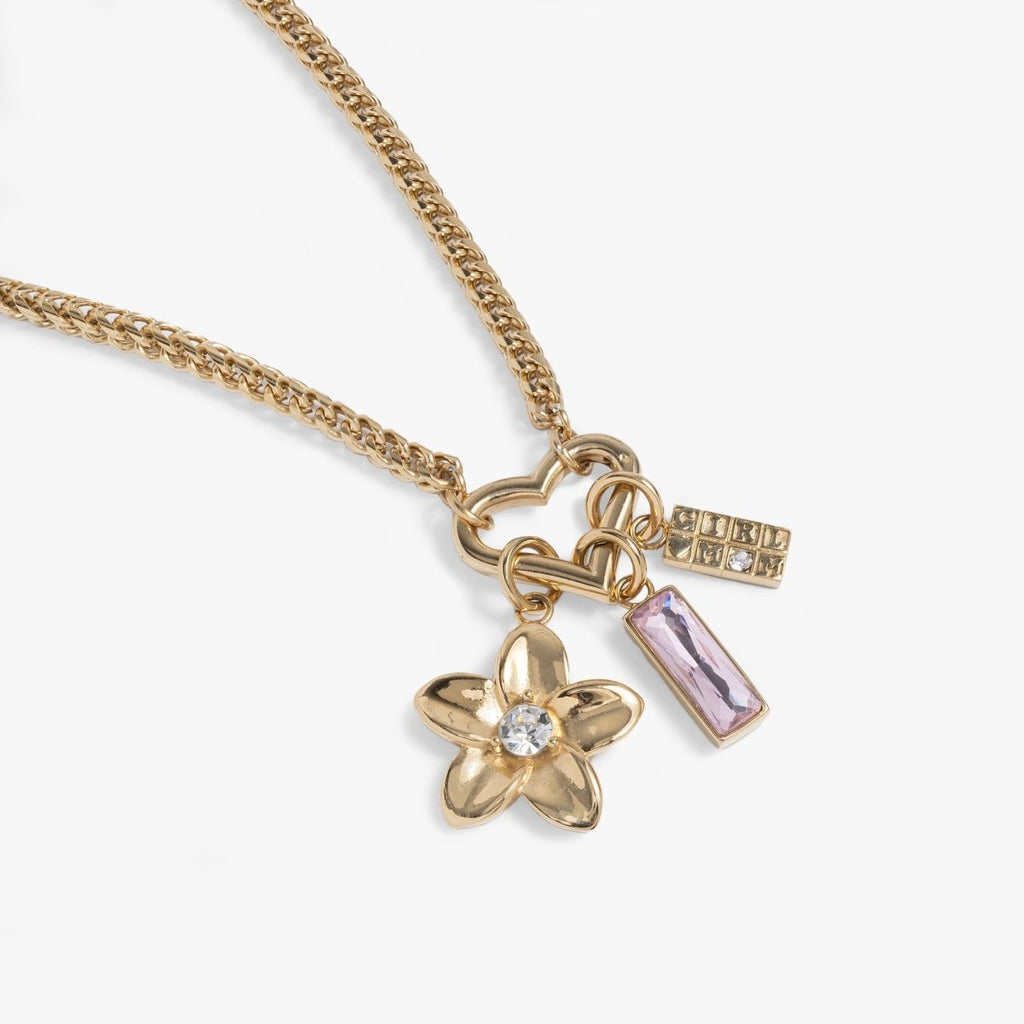 Girl Mom Interchangeable Charm Necklace - Willow & Luna