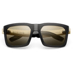 Giving: Matte Grey Translucent - Brushed Gold / Gold Flash Lens - Willow & Luna