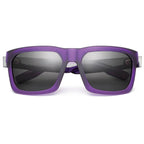 GIVING: Matte Purple - Brushed Black / Grey Lens - Willow & Luna