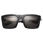 Giving: Polished Black - Brushed Aluminum / Grey Polarized Lens - Willow & Luna