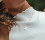 Gladiolus Birth Flower Necklace for August - Willow & Luna