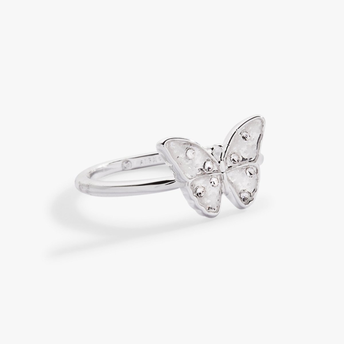 Glass Butterfly Statement Ring - Willow & Luna