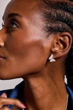Glass Butterfly Statement Stud Earrings - Willow & Luna