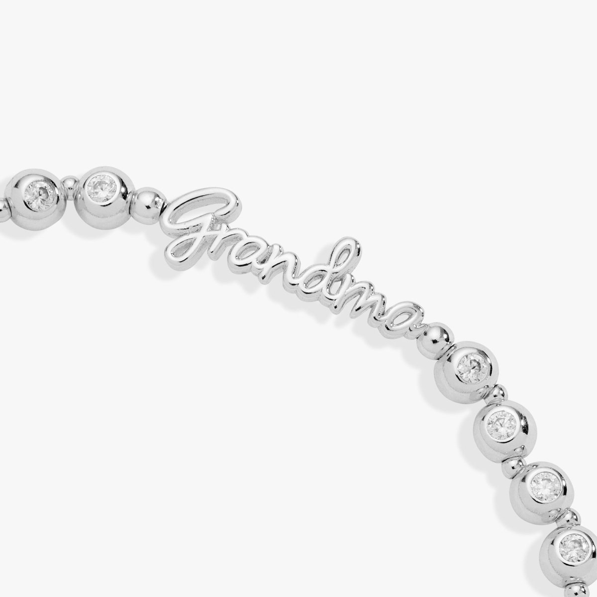 Grandma Elongated Crystal Stretch Bracelet - Willow & Luna