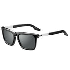 Gravitas: Polished Black - Brushed Aluminum / Grey AR Polarized Lens - Willow & Luna