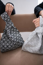 Grey Solitaire Handbag - Willow & Luna