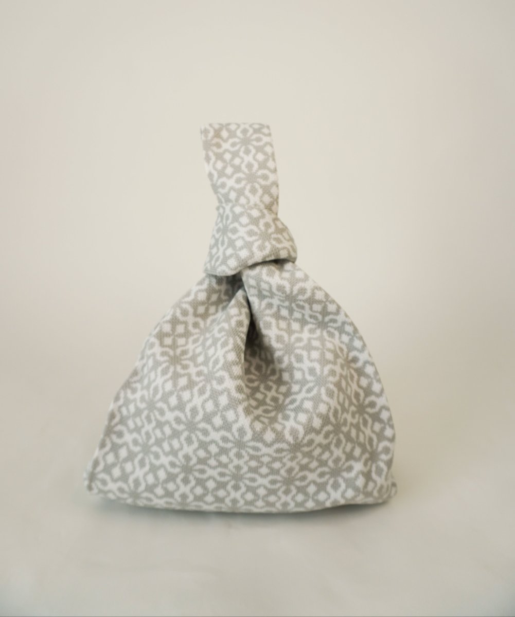 Grey Solitaire Handbag - Willow & Luna