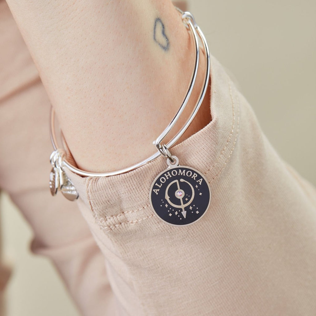 Harry Potter™ 'Alohomora'™ Charm Bangle Bracelet - Willow & Luna