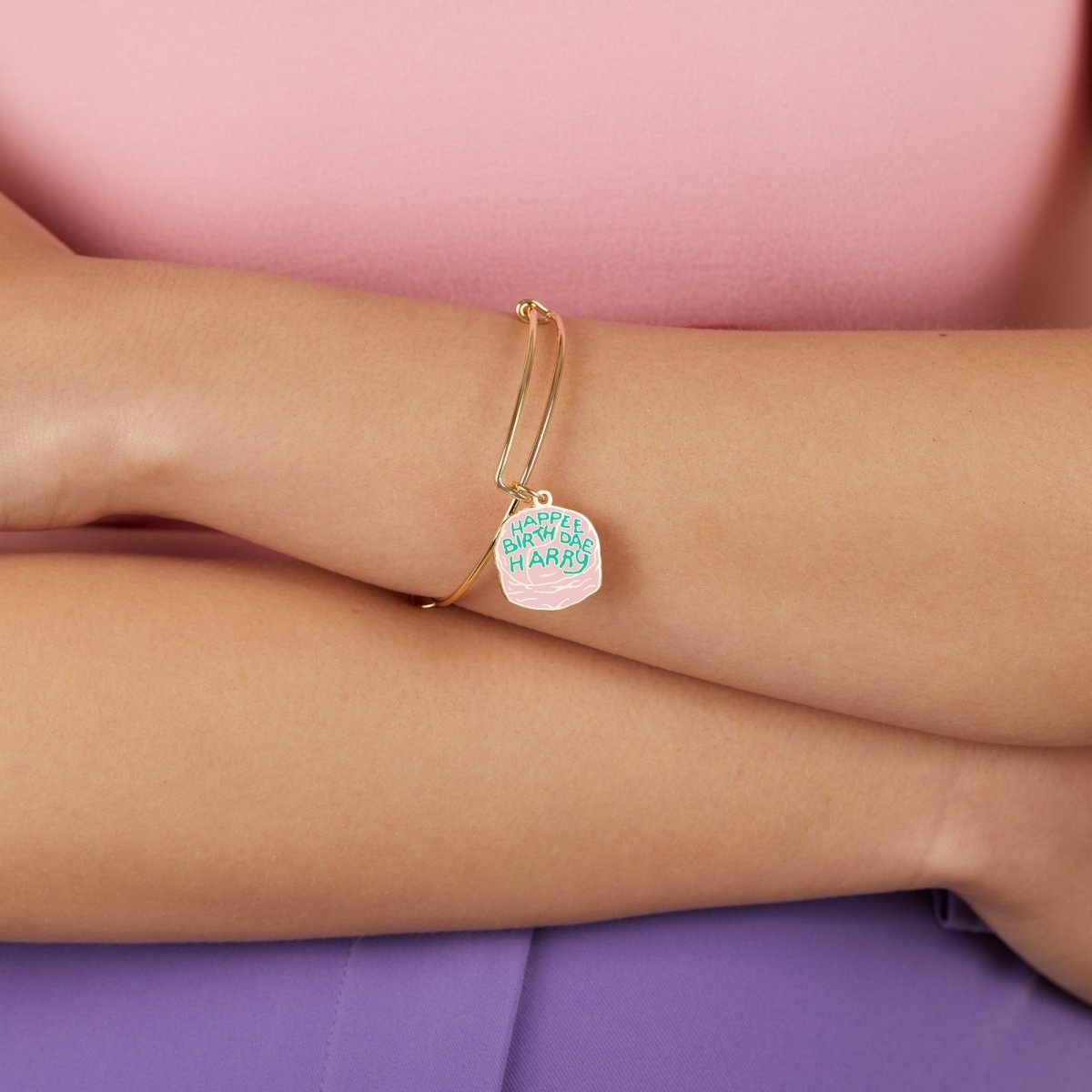 Harry Potter™, Celebrate Cake Charm Bangle - Willow & Luna