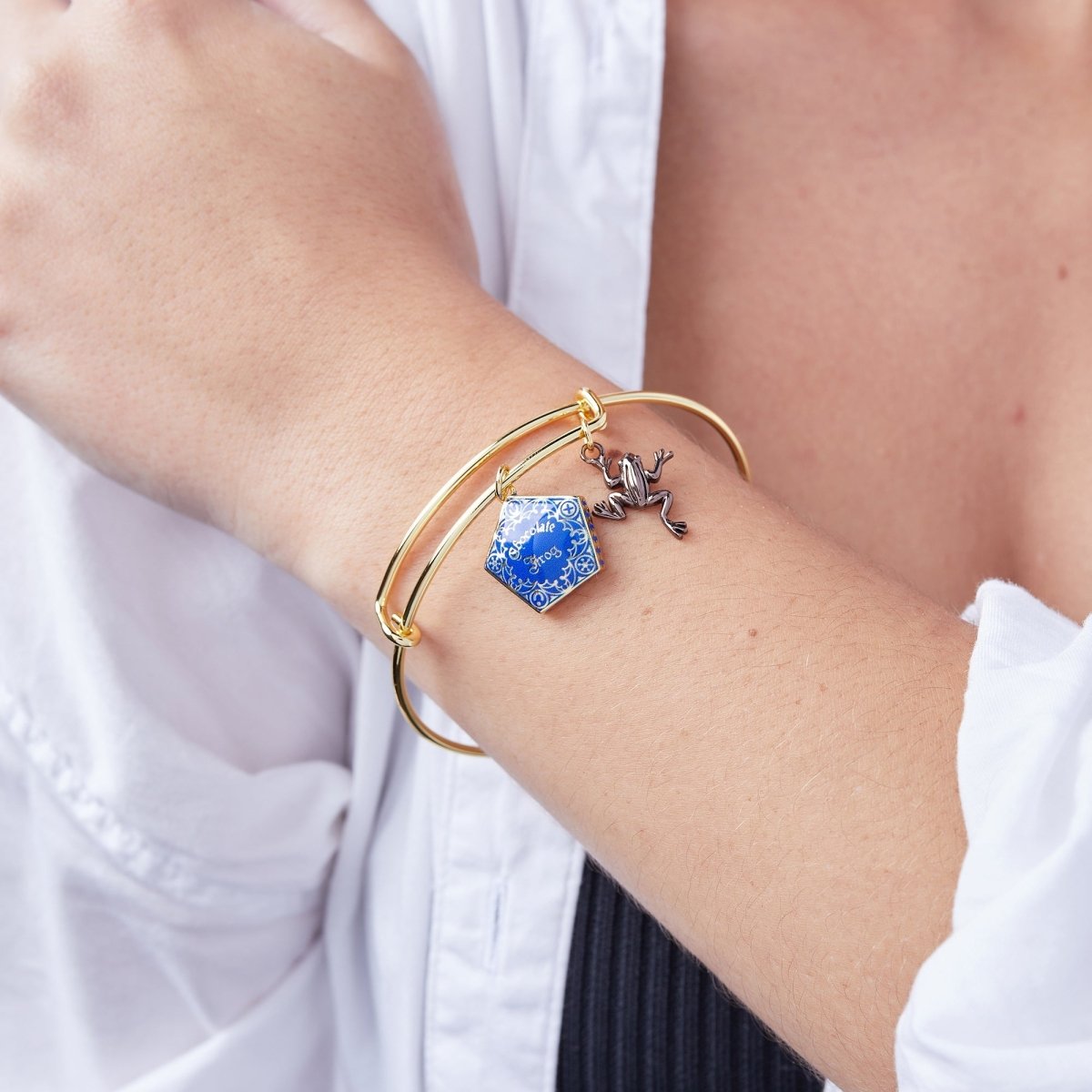 Harry Potter™ Chocolate Frog Two - Charm Bangle - Willow & Luna