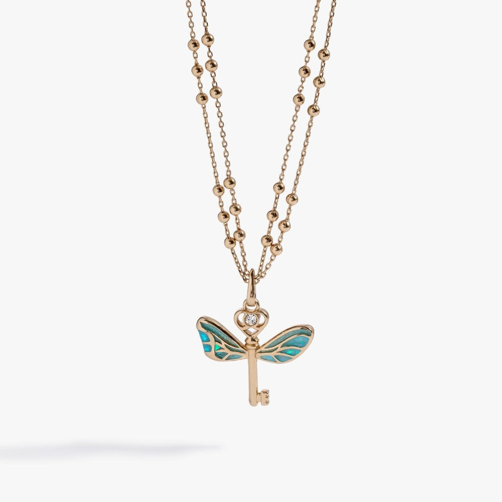 Harry Potter™ Flying Keys Necklace - Willow & Luna