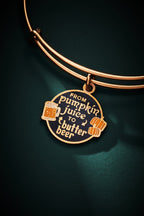 Harry Potter™ 'From Pumpkin Juice To Butter Beer' Charm Bangle - Willow & Luna