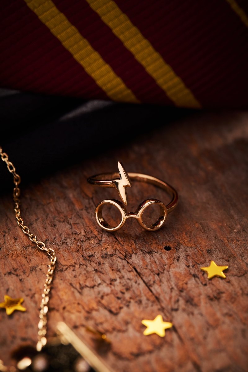 Harry Potter™ Glasses + Scar Ring Wrap - Willow & Luna