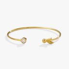 Harry Potter™ Golden Snitch + Crystal Flex Cuff - Willow & Luna