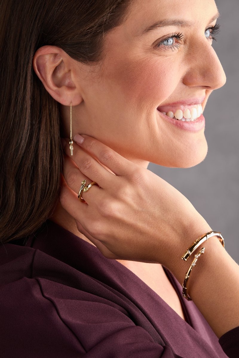 Harry Potter™ Great Hall Candle Threader Earrings - Willow & Luna