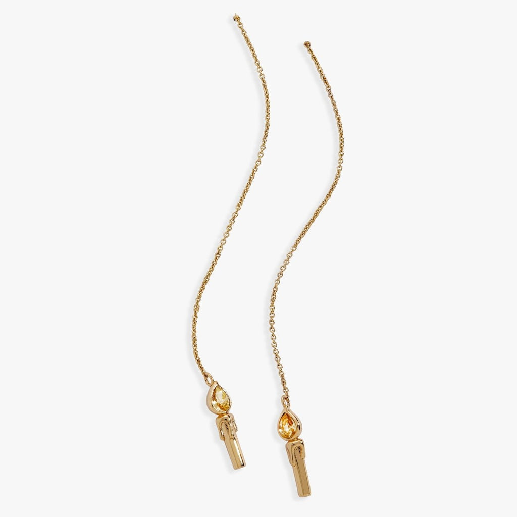 Harry Potter™ Great Hall Candle Threader Earrings - Willow & Luna