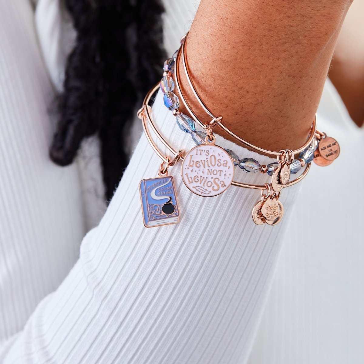 Harry Potter™ Hermione 'Leviosa' Bangle Set of 3 - Willow & Luna