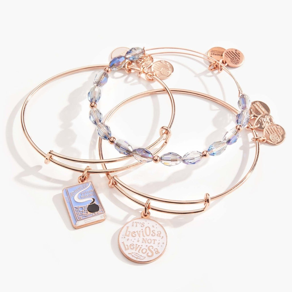 Harry Potter™ Hermione 'Leviosa' Bangle Set of 3 - Willow & Luna