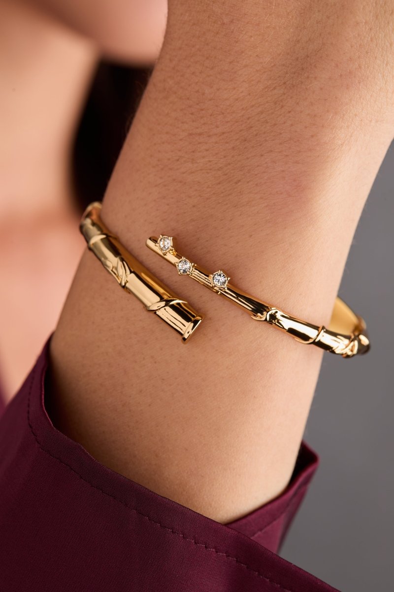 Harry Potter™ Hermione Wand Bypass Cuff - Willow & Luna